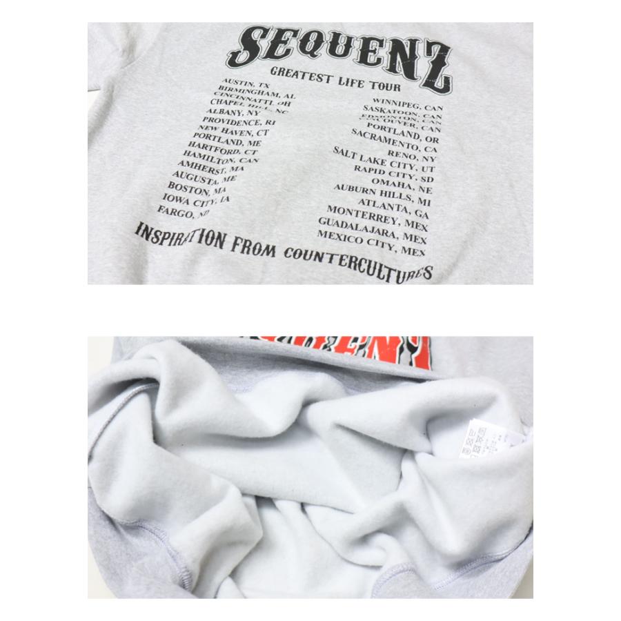 SEQUENZ シークエンズ スケルトン スケーター スウェットシャツ トレーナー 裏起毛 メンズ レディース ユニセックス ビッグシルエット 送料無料 23370007 |  | 13
