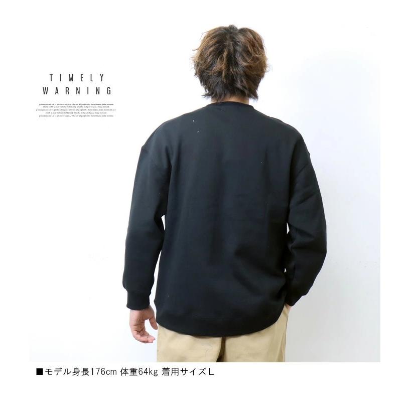 Timely Warning タイムリーワーニング Selfie Freak コレクション スウェットシャツ トレーナー 裏起毛 メンズ レディース ユニセックス クルーネック 23351301 | TIMELY WARNING | 10