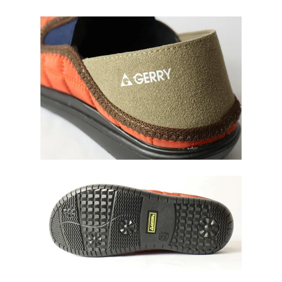 GERRY（ジェリー） 難燃加工モックシューズ スリッポン 靴 サボ