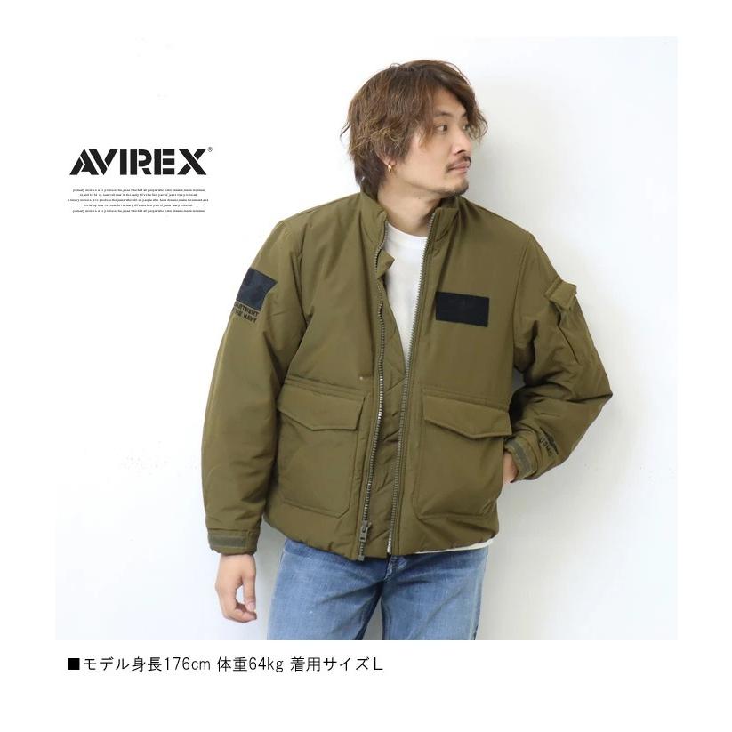 SALE セール AVIREX アヴィレックス USMC ユーティリティー パディングジャケット 中綿アウター ブルゾン メンズ アビレックス 送料無料 6122173 783-2252031｜rexone｜11