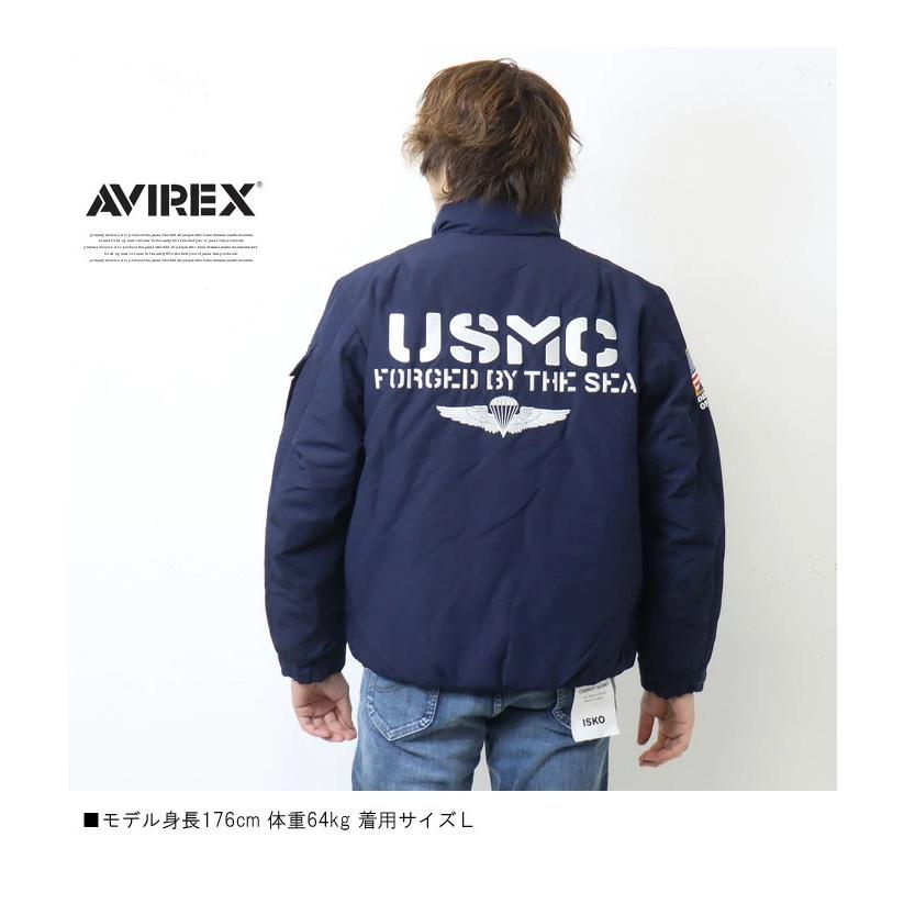 SALE セール AVIREX アヴィレックス USMC ユーティリティー パディングジャケット 中綿アウター ブルゾン メンズ アビレックス 送料無料 6122173 783-2252031｜rexone｜15