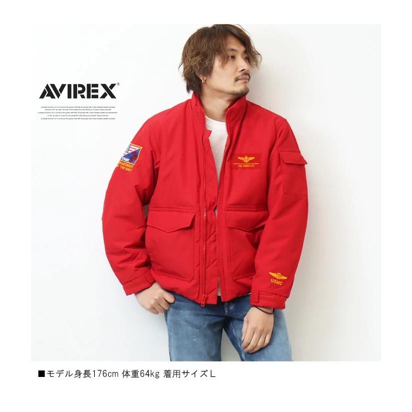 SALE セール AVIREX アヴィレックス USMC ユーティリティー パディングジャケット 中綿アウター ブルゾン メンズ アビレックス 送料無料 6122173 783-2252031｜rexone｜08