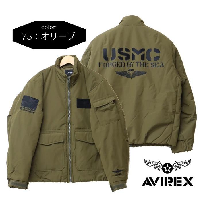 SALE セール AVIREX アヴィレックス USMC ユーティリティー パディングジャケット 中綿アウター ブルゾン メンズ アビレックス 送料無料 6122173 783-2252031｜rexone｜10