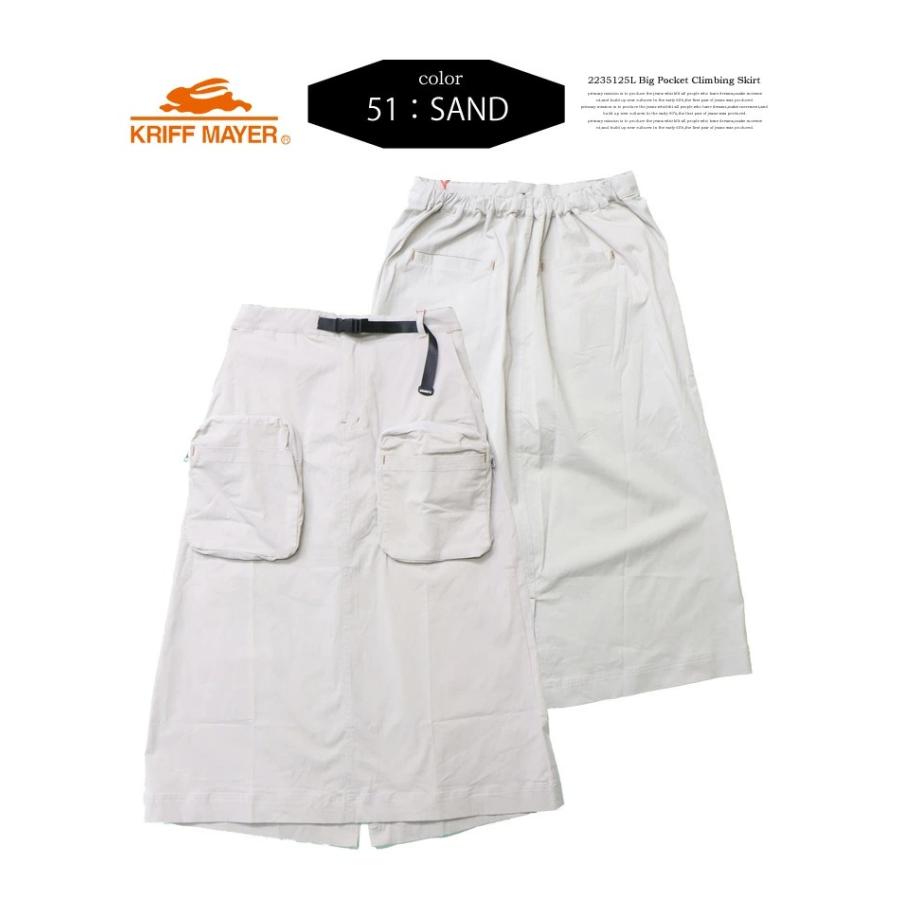 KRIFF MAYER クリフメイヤー レディース ビッグポケットスカート ストレッチ クライミングスカート ロングスカート 送料無料 2235125L | KRIFF MAYER Lady's Collection | 03