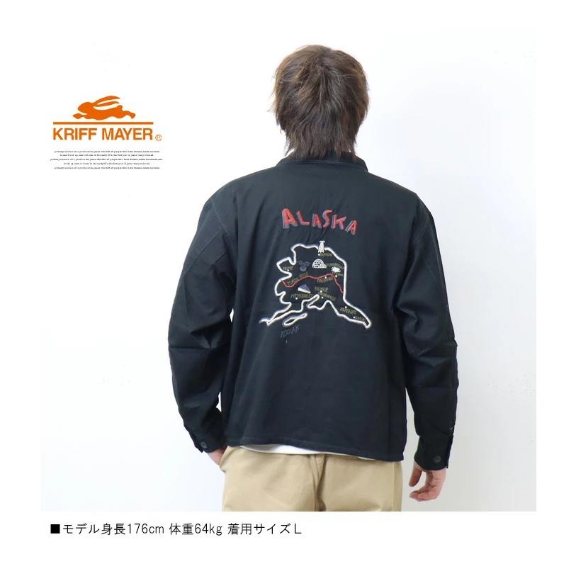 KRIFF MAYER クリフメイヤー 刺繍 スーベニアジャケット ベトジャン ライトアウター ブルゾン メンズ 送料無料 2234003 | KRIFF MAYER | 10