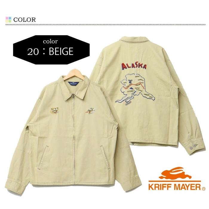 KRIFF MAYER クリフメイヤー 刺繍 スーベニアジャケット ベトジャン ライトアウター ブルゾン メンズ 送料無料 2234003 | KRIFF MAYER | 02