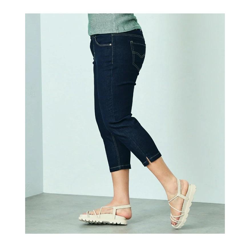 大きいサイズ C17 C-SEVENTEEN レディース クロップドテーパード クロップドパンツ デニム ジーンズ ストレッチ シーセブンティーン C-17 送料無料 CR350 |  | 06