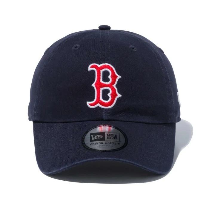 NEW ERA ニューエラ カジュアルクラシック ボストン・レッドソックス ベースボールキャップ ローキャップ 帽子 ユニセックス キャップ 13562018 ネイビー｜rexone｜04