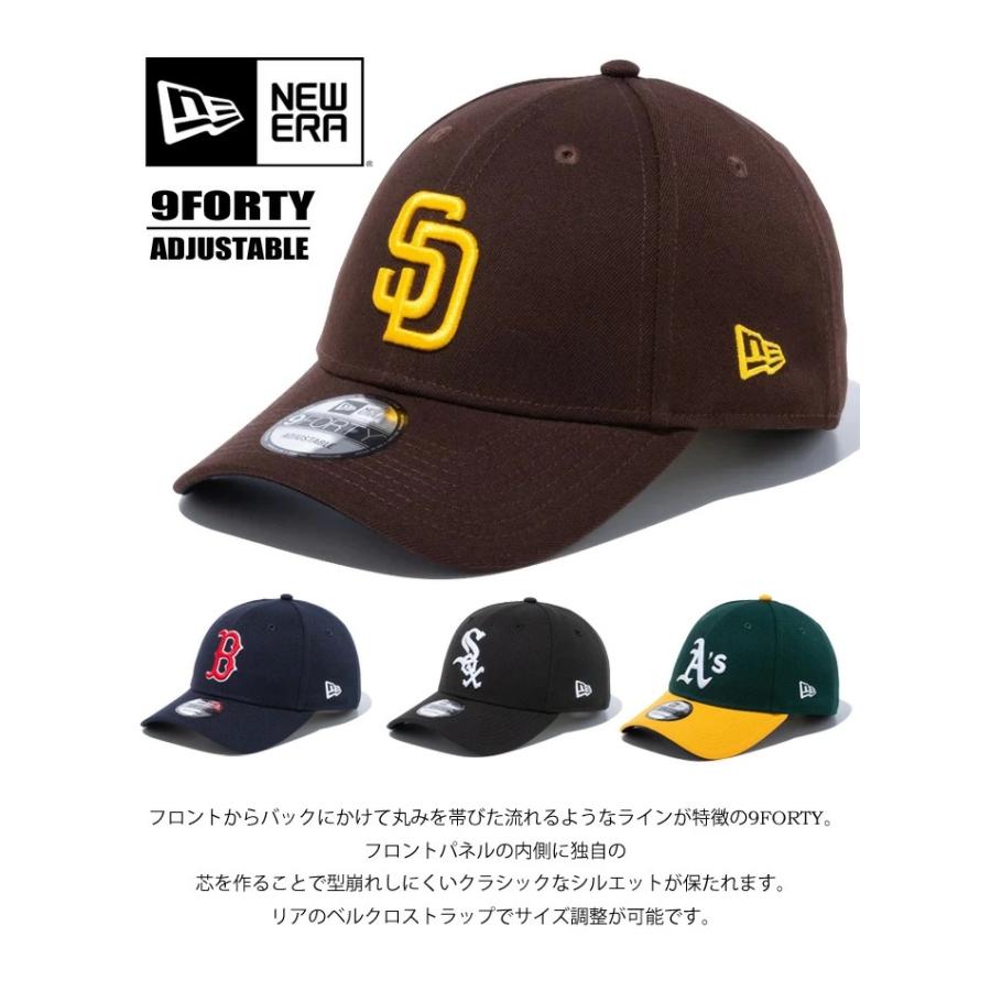 NEW ERA（ニューエラ） 9FORTY チームロゴ キャップ 帽子 ベースボール