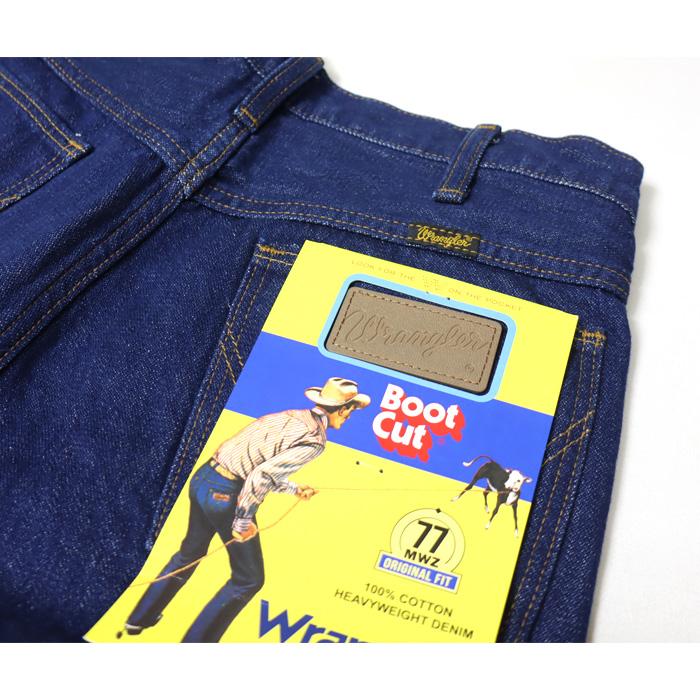 Wrangler ラングラー 77MWZ ブーツカット デニム ジーンズ 綿100% パンツ フレアー メンズ WM1077-300｜rexone｜12