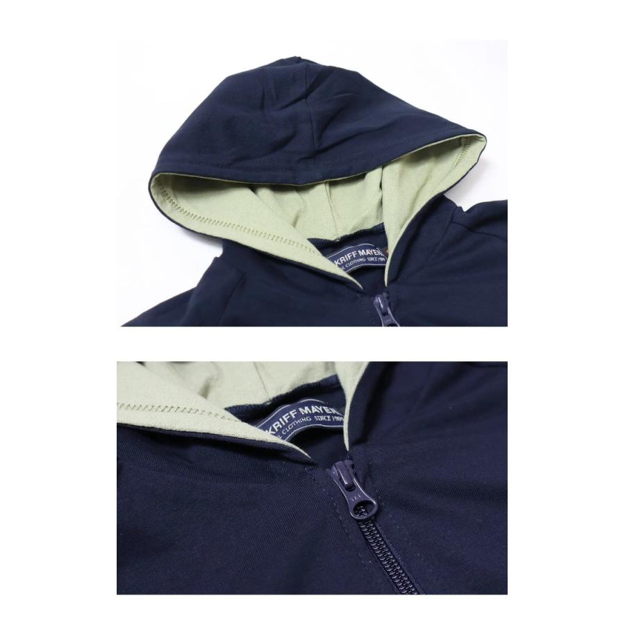 KRIFF MAYER クリフメイヤー キッズ UVサラすべパーカー ジップパーカー 130cm 140cm 150cm 160cm 子供用 子供服 2237839K | KRIFF MAYER | 11