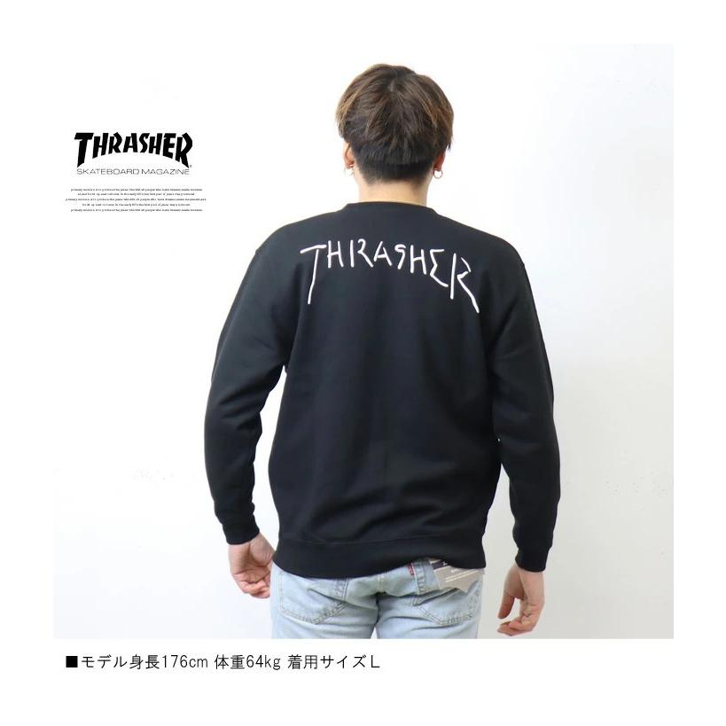 Thrasher magazine 10周年 フッド付き スウェット THRASHER MAGAZINE スラッシャー スウェット トレーナー S
