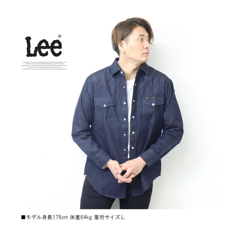 Lee リー Dungarees ダンガリーズ ウエスタン デニムシャツ 長袖 Lee リー Dungarees ダンガリーズ ウエスタン デニムシャツ 長袖