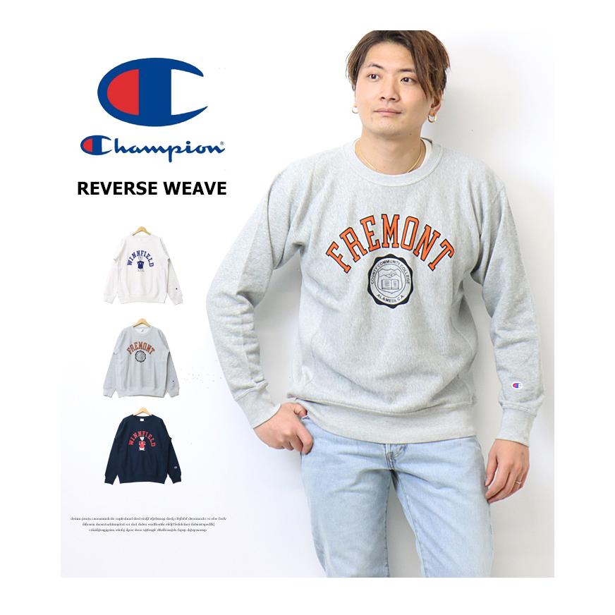 Champion チャンピオン リバースウィーブ プリント スウェット Champion チャンピオン リバースウィーブ プリント スウェット