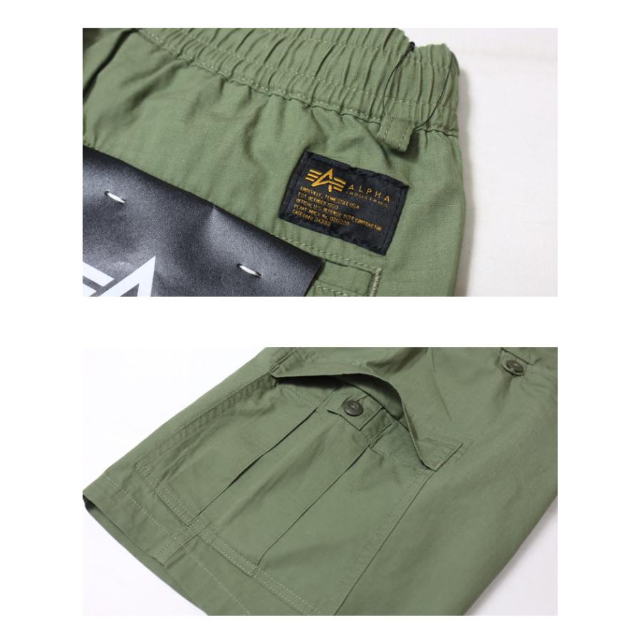 大きいサイズ SALE セール  ALPHA INDUSTRIES アルファ インダストリーズ 綿麻 イージー カーゴショーツ カーゴパンツ ショートパンツ 送料無料 TB2043 | Alpha Industries | 14