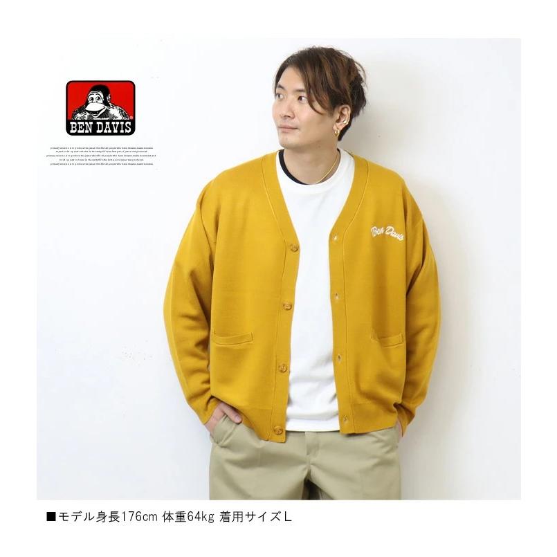 BEN DAVIS（ベンデイビス） ダイス ニットカーディガン セーター 