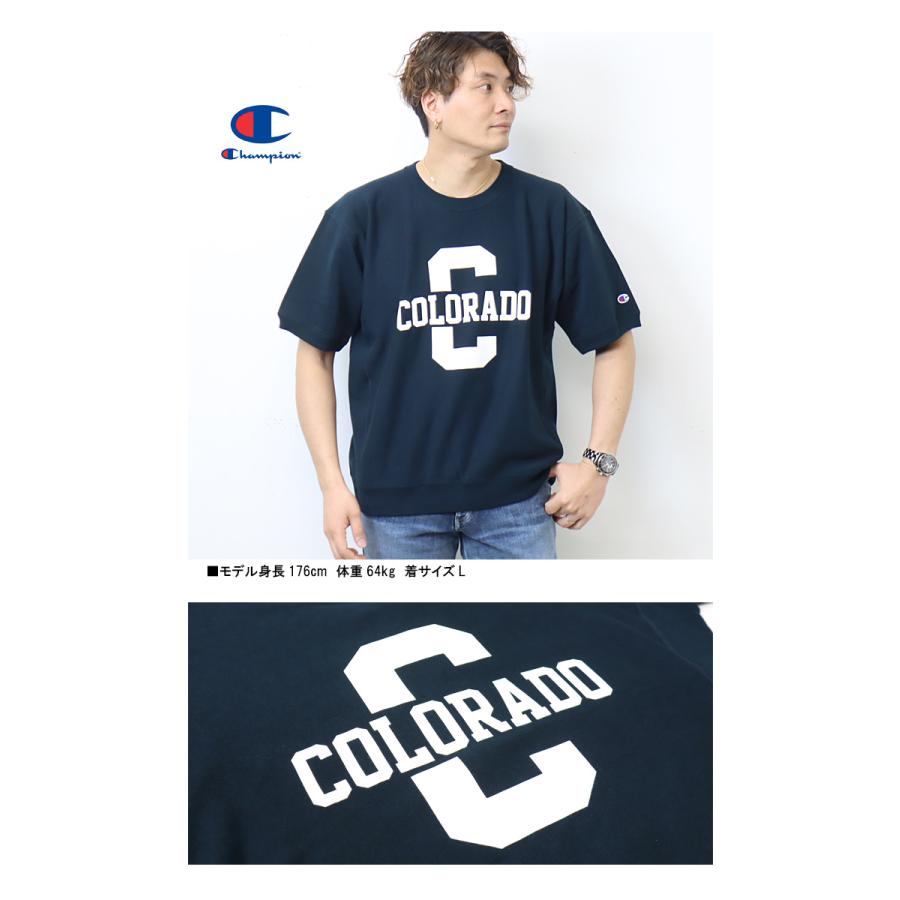 Champion（チャンピオン） リバースウィーブ ハーフスリーブ プリント