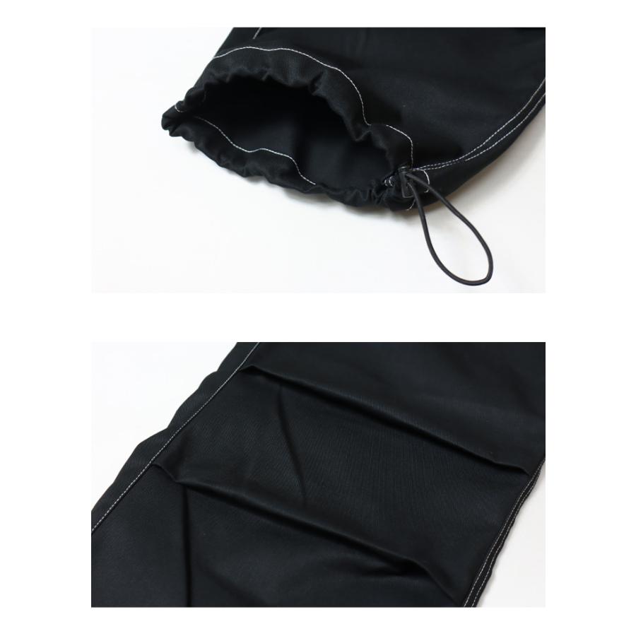 黒 バルーンパンツ ドローストリング付き Dickies（ディッキーズ） パンツ 「Dickies」DRAWSTRING WIDE BALLOON