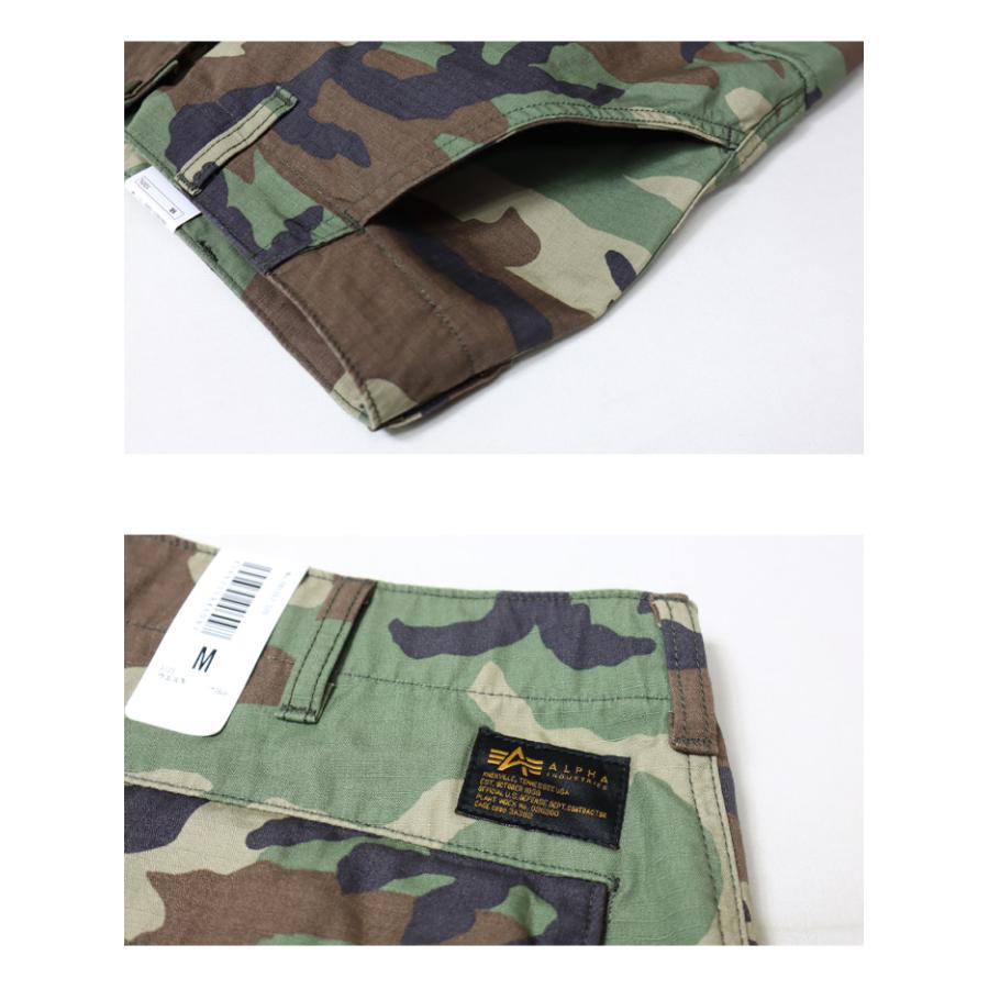 SALE セール ALPHA INDUSTRIES アルファ インダストリーズ B.D.U. カーゴパンツ ワイドフィット ルーズフィット 送料無料 TB1057 | Alpha Industries | 09