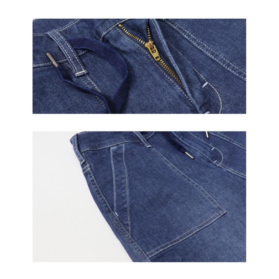 SALE EDWIN エドウィン ジャージーズ レディース JWE15S COOL イージー ベイカー ワイドパンツ ストレッチ デニム パンツ 涼しいジーンズ クール 送料無料 | JERSEYS | 12