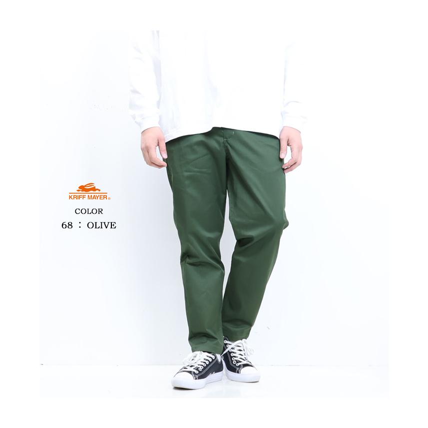 KRIFF MAYER クリフメイヤー EVERY-DAY イージーパンツ テーパード ストレッチ メンズ 2245800 | KRIFF MAYER | 12