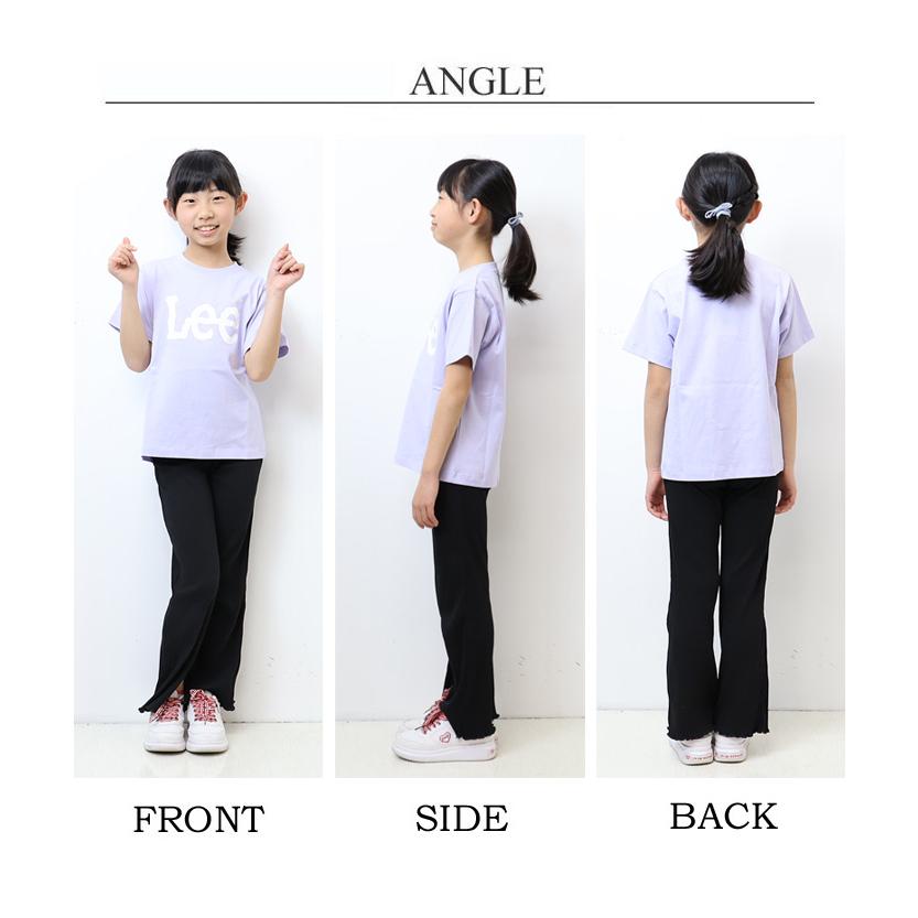 Lee（リー） キッズ ロゴプリント 半袖 Tシャツ 120cm 130cm 140cm