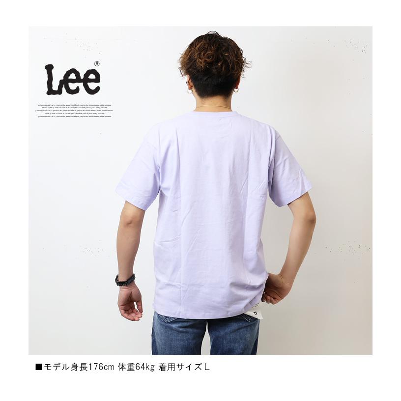 Lee リー ロゴプリント 半袖 Tシャツ メンズ レディース ユニセックス ロゴTシャツ プリント LT3072｜rexone｜14