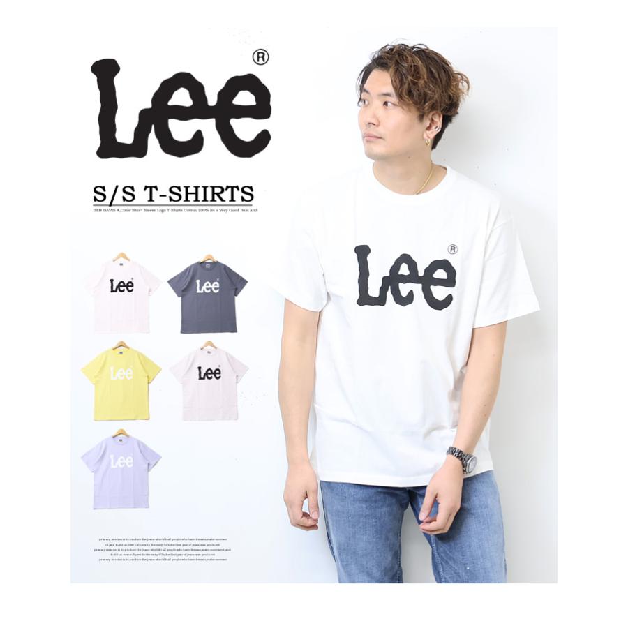 Lee リー ロゴプリント 半袖 Tシャツ メンズ レディース ユニセックス ロゴTシャツ プリント LT3072｜rexone｜02