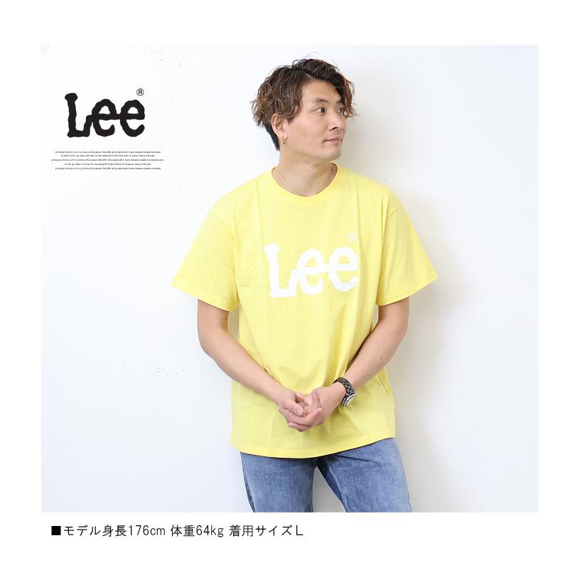 大きいサイズ Lee リー ロゴプリント 半袖 Tシャツ メンズ レディース ユニセックス ロゴTシャツ プリント 送料無料 LT3072 | Lee | 10