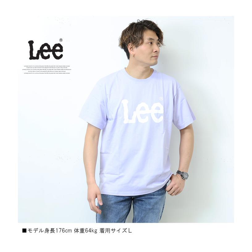 大きいサイズ Lee リー ロゴプリント 半袖 Tシャツ メンズ レディース ユニセックス ロゴTシャツ プリント 送料無料 LT3072 | Lee | 12