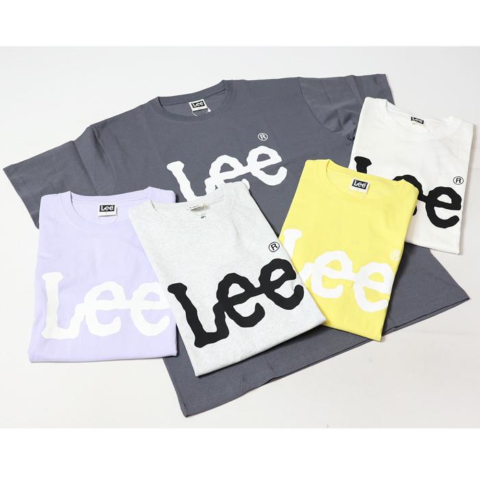 大きいサイズ Lee リー ロゴプリント 半袖 Tシャツ メンズ レディース ユニセックス ロゴTシャツ プリント 送料無料 LT3072 | Lee | 14