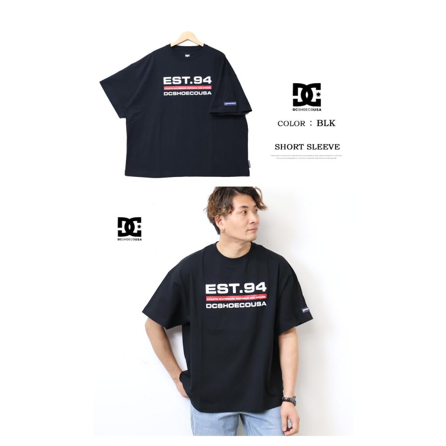 DC SHOES ディーシーシュー EST94ロゴ オーバーサイズ 半袖 Tシャツ ドロップショルダー ビッグシルエット ユニセックス DST231044 | DC SHOES | 06