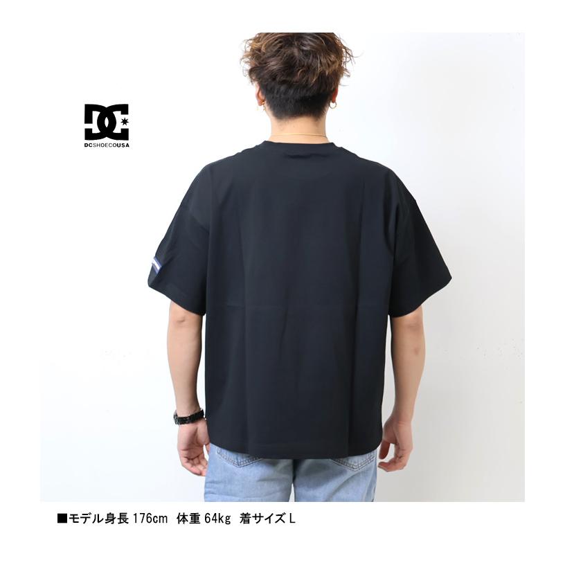 DC SHOES ディーシーシュー EST94ロゴ オーバーサイズ 半袖 Tシャツ ドロップショルダー ビッグシルエット ユニセックス DST231044 | DC SHOES | 07