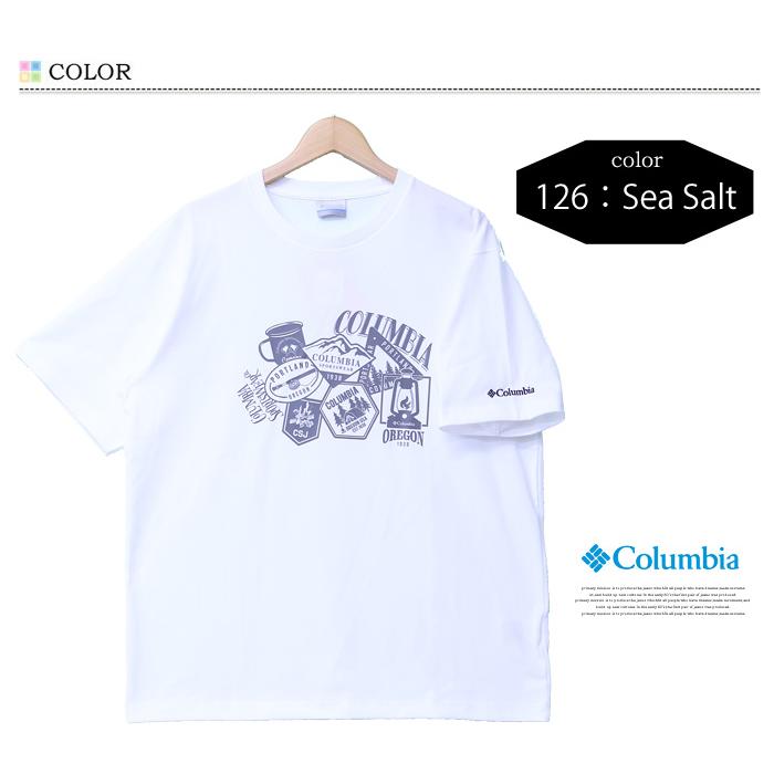 Columbia コロンビア ヤハラフォレスト ショートスリーブT プリント 半袖 Tシャツ メンズ レディース ユニセックス 半袖Tシャツ PM0681｜rexone｜04