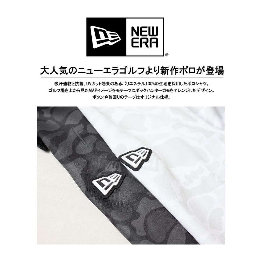 【新品】ニューエラ ゴルフ メンズ テック ポロシャツ カモフラ NEWERA 新品】ニューエラ ゴルフ メンズ テック ポロシャツ カモフラ