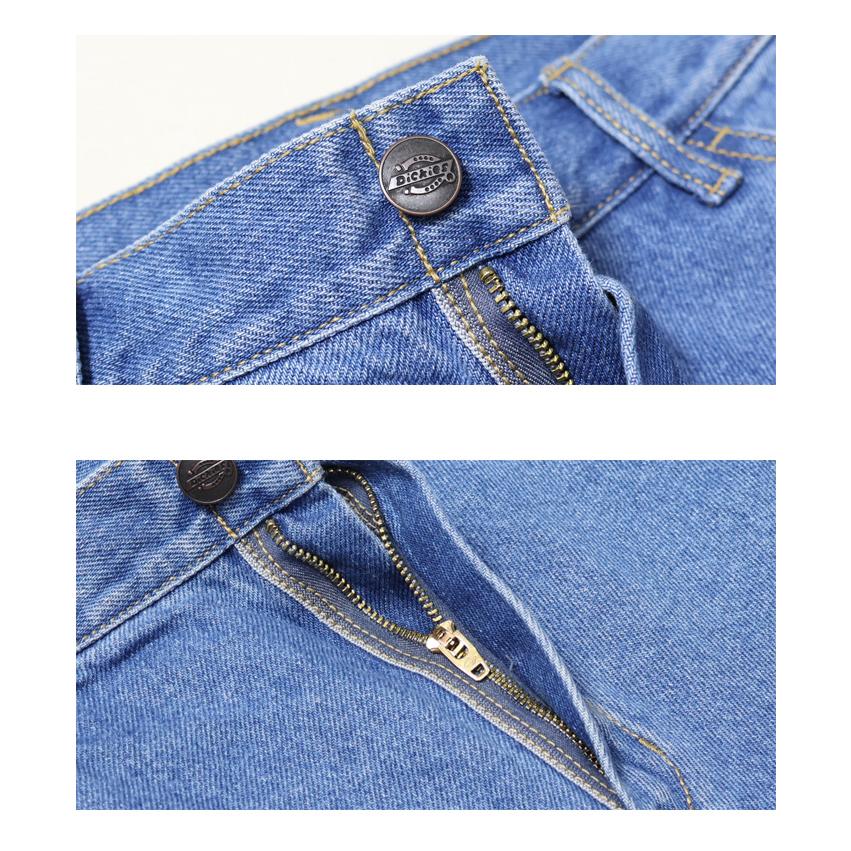 2枚ディッキーズ　ペインター　ブルーデニム　ジーンズ　ハーフパンツ　ワイドW50 Dickies ジーンズ デニム デニムパンツ Dickies/ディッキーズ