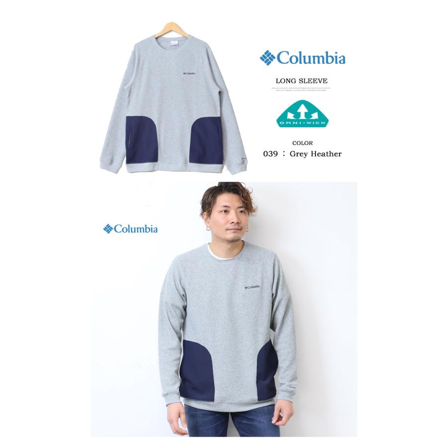 Columbia（コロンビア） ウォルターストリーム ロングスリーブクルー