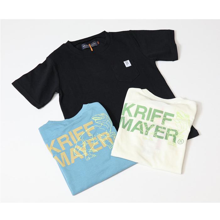 KRIFF MAYER クリフメイヤー キッズ 光る白亜TEE 半袖Tシャツ ティラノサウルス ダイナソー 130cm 140cm 150cm 160cm ジュニア 恐竜 2247834K | KRIFF MAYER | 10