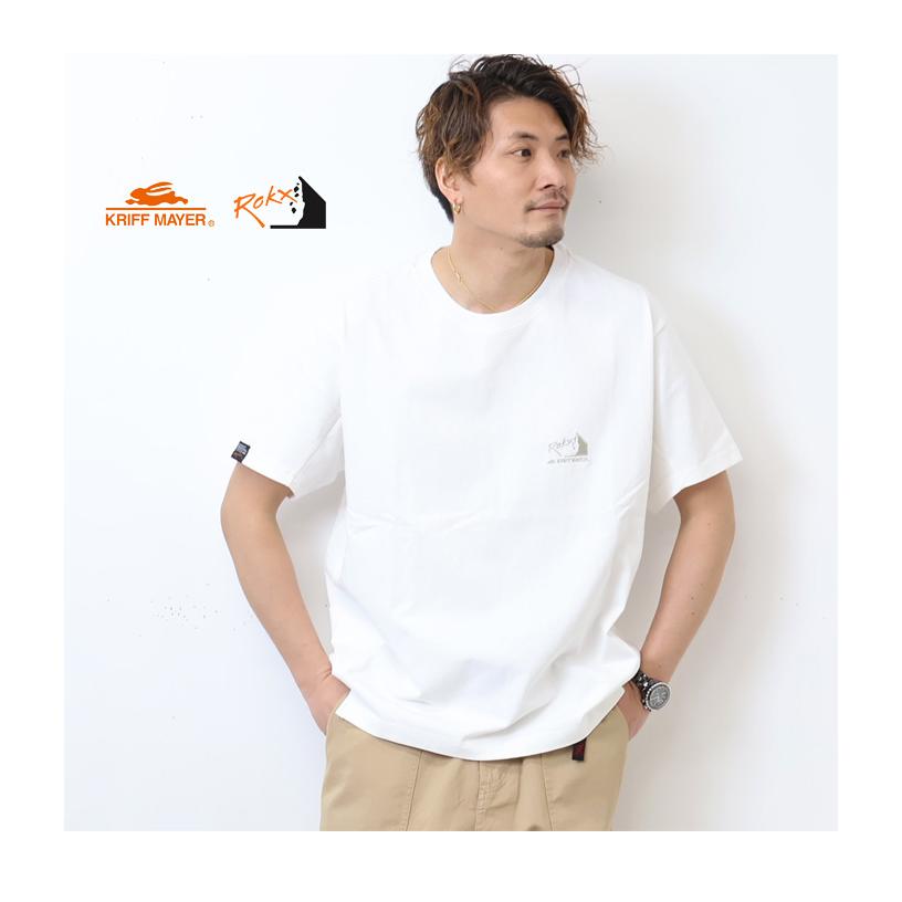 KRIFF MAYER クリフメイヤー ROKX ロックス コラボクールタフT ロゴ バックプリント 半袖 Tシャツ バックプリント メンズ 接触冷感 涼しい 送料無料 2245104 | KRIFF MAYER | 05