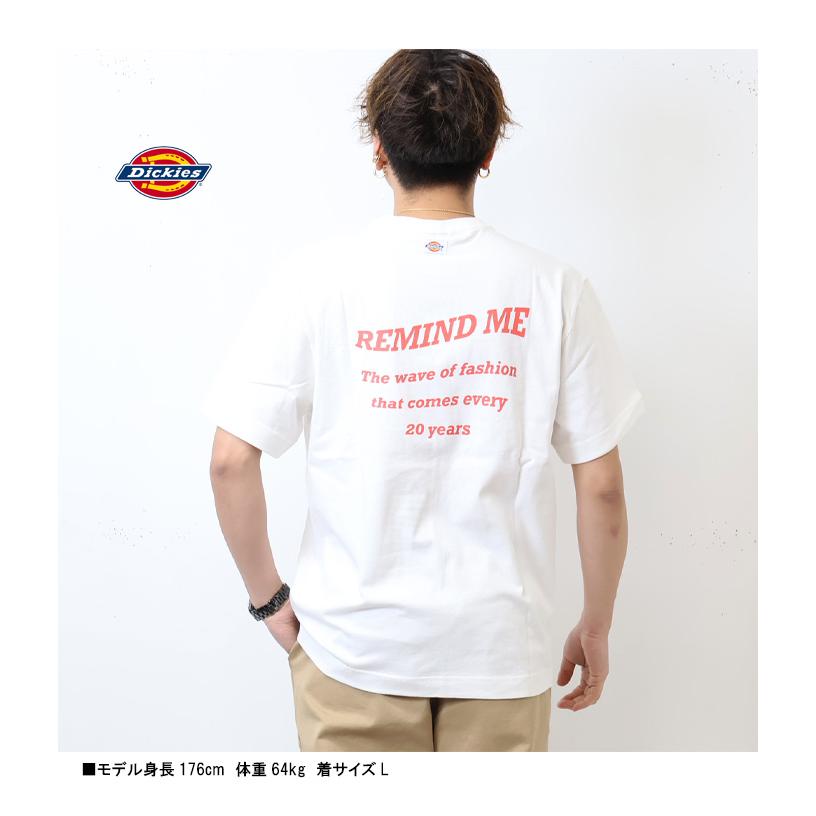 Dickies ディッキーズ プリント 半袖Tシャツ remind me ビッグシルエット ビッグT 半T メンズ レディース ユニセックス 18454100 | Dickies | 05