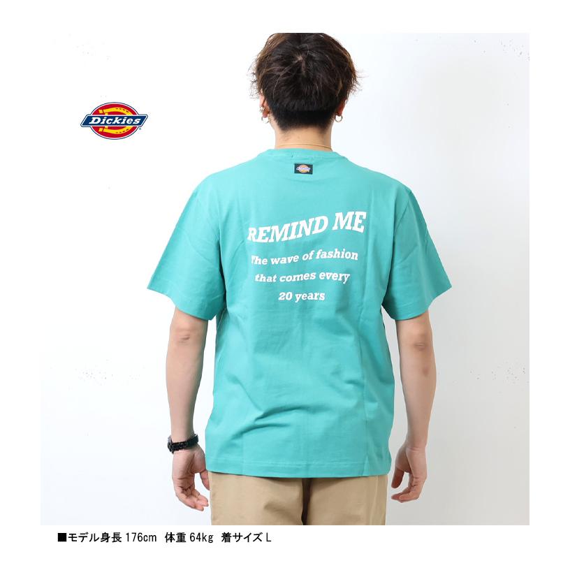 Dickies ディッキーズ プリント 半袖Tシャツ remind me ビッグシルエット ビッグT 半T メンズ レディース ユニセックス 18454100 | Dickies | 08