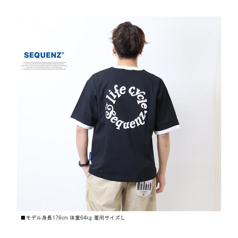 SEQUENZ シークエンズ パラダイスプリント 半袖 Tシャツ 半T メンズ レディース ユニセックス ビッグシルエット プリントTシャツ 23570008 | Prosperity Sequence | 11