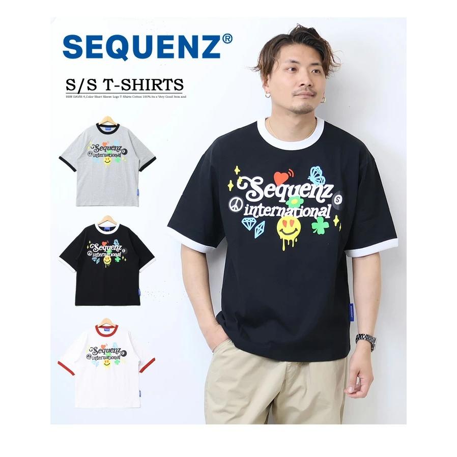 SEQUENZ シークエンズ パラダイスプリント 半袖 Tシャツ 半T メンズ レディース ユニセックス ビッグシルエット プリントTシャツ 23570008 | Prosperity Sequence | 01