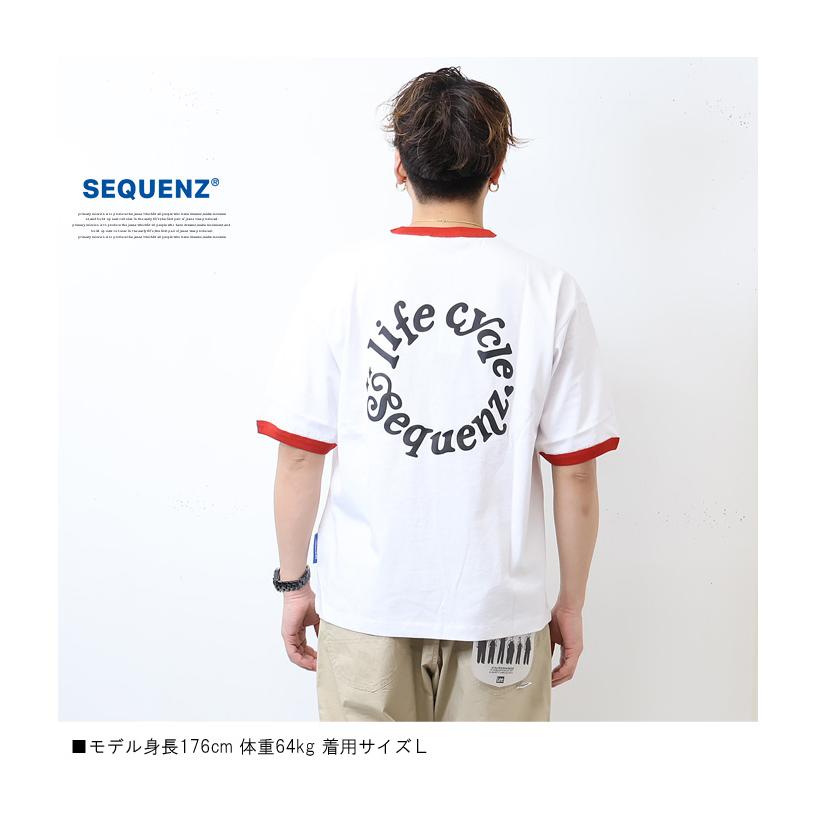 SEQUENZ シークエンズ パラダイスプリント 半袖 Tシャツ 半T メンズ レディース ユニセックス ビッグシルエット プリントTシャツ 23570008 | Prosperity Sequence | 05