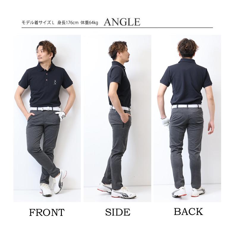 KRIFF MAYER クリフメイヤー ゴルフラビット 接触冷感 半袖ポロシャツ 半ポロ メンズ 送料無料 2245100 | KRIFF MAYER | 16