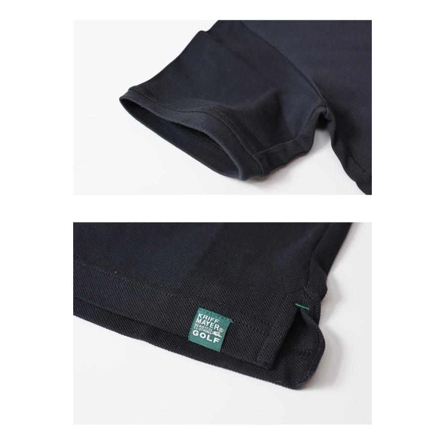 KRIFF MAYER クリフメイヤー ゴルフラビット 接触冷感 半袖ポロシャツ 半ポロ メンズ 送料無料 2245100 | KRIFF MAYER | 18