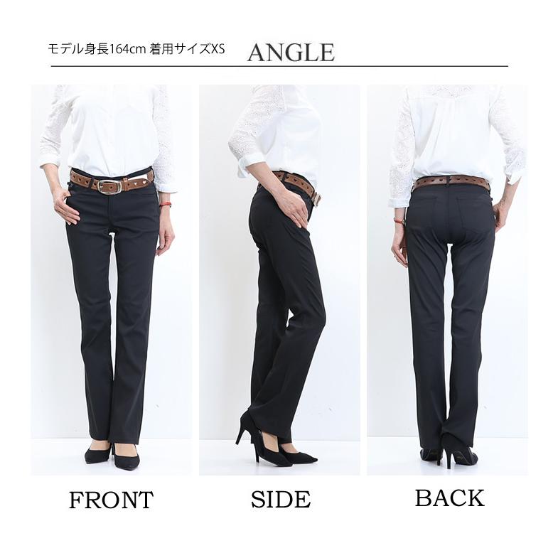EDWIN エドウィン レディース MEB01S-575 ハタラクロ COOL ブーツカット 涼しいパンツ パンツ ストレッチ 仕事着 クール 送料無料 ブラック 黒 | INTERNATIONAL BASIC | 06
