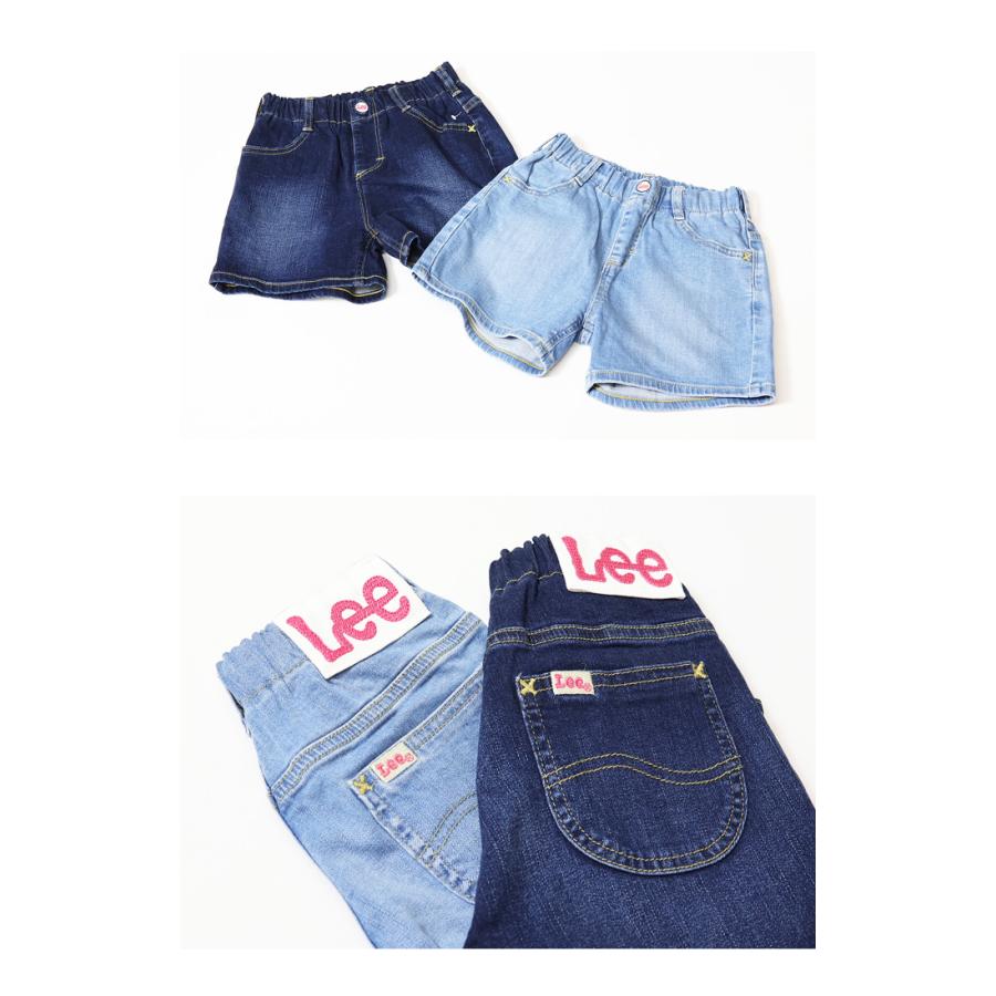 SALE セール Lee リー キッズ ガールズ ジュニア デニム ショートパンツ ジーンズ ストレッチデニム 女の子 LK1403 | Lee | 06