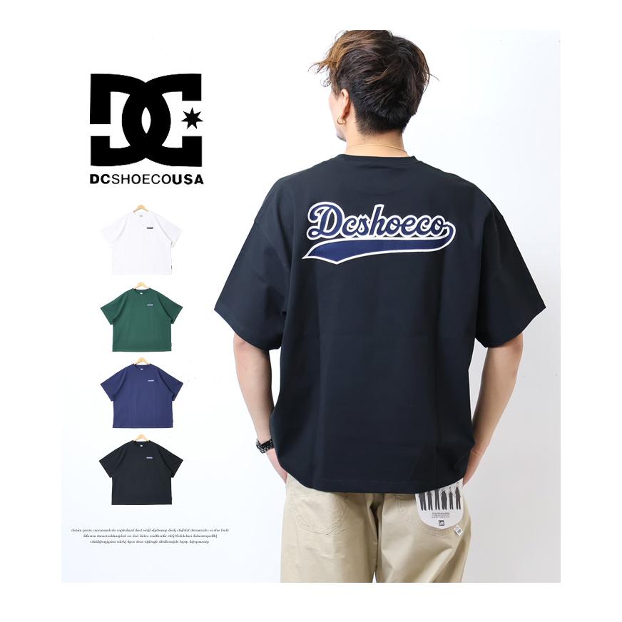 DC SHOES ディーシーシュー ベースボールロゴ オーバーサイズ 半袖 Tシャツ ドロップショルダー ビッグシルエット ユニセックス DST232013 | DC SHOES | 01