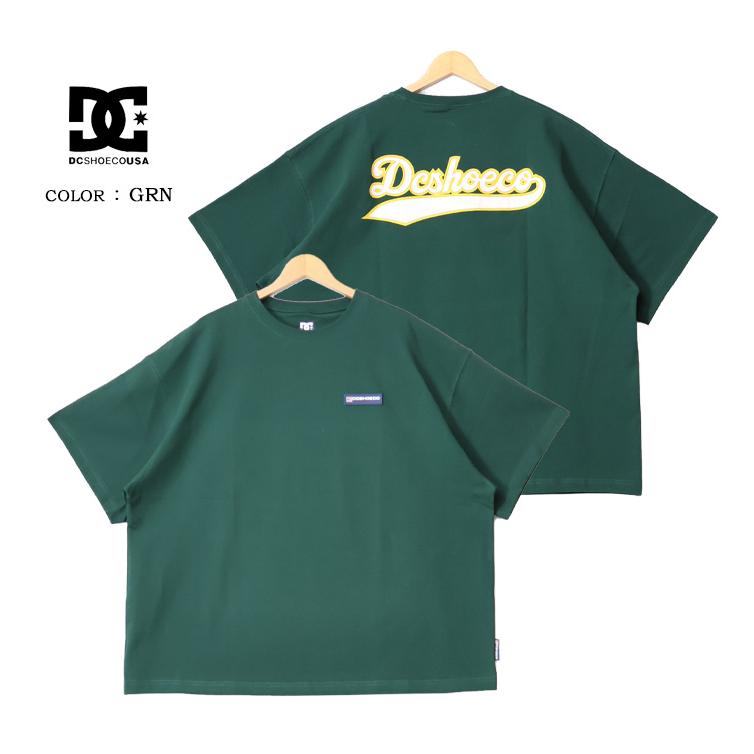 DC SHOES ディーシーシュー ベースボールロゴ オーバーサイズ 半袖 Tシャツ ドロップショルダー ビッグシルエット ユニセックス DST232013 | DC SHOES | 06
